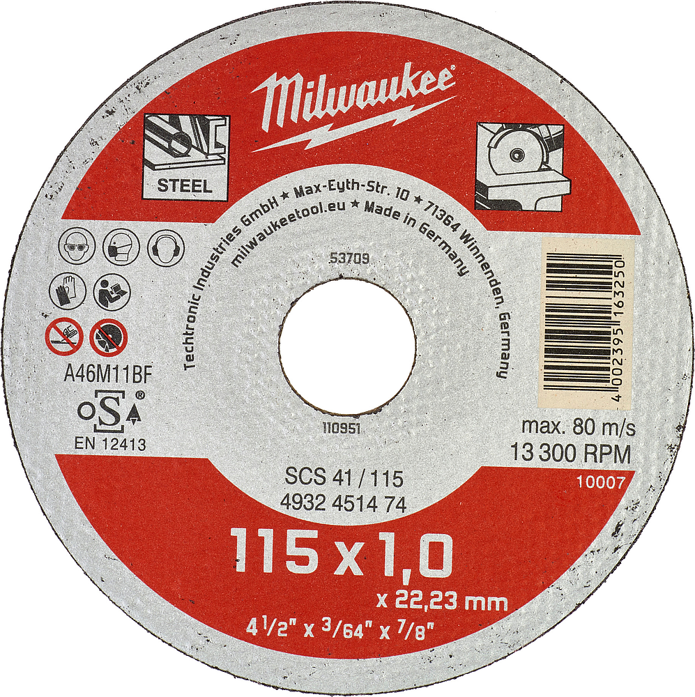 DISQUES À TRONÇONNER